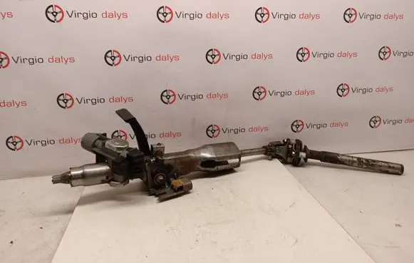 Steering wheel axle set