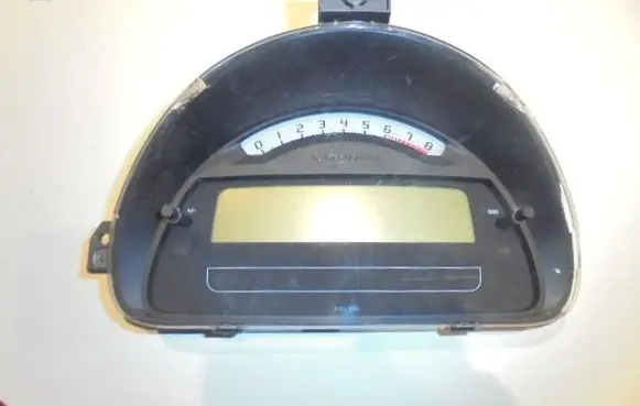 Citroen C3 Speedometer (instrument cluster) 9660225780