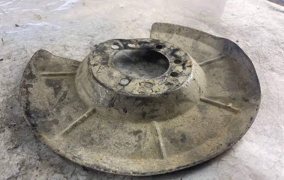 Ford Focus Rear brake disc plate dust cover 3m512k317Ad