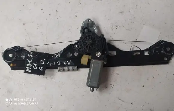 Mercedes-Benz C W203 Rear door window regulator with motor A2038203042 104047 0130822007