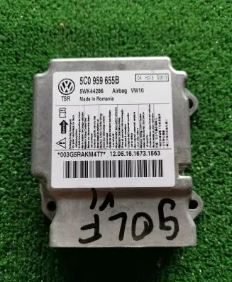 Volkswagen Golf VI Airbag control unit/module 5c0959655b