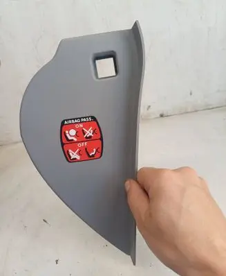 Dashboard side end trim