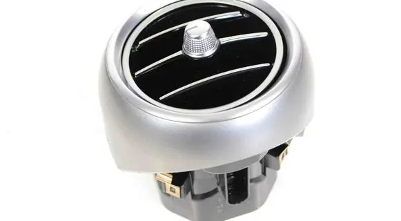 Dashboard air vent grill cover trim