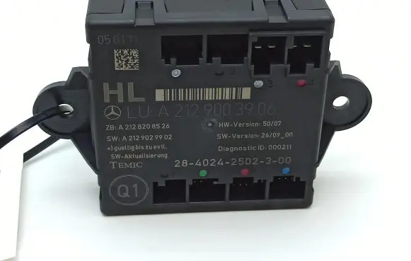 Mercedes-Benz C W204 Door control unit/module A2129003906 A2128208526 A2129029902