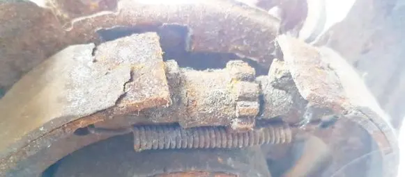 BMW X3 E83 Handbrake/parking brake pads 