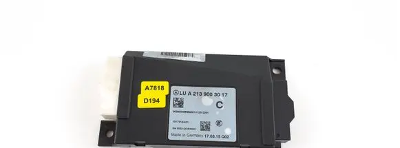 Mercedes-Benz E W213 Combustion control unit/module A2139003017 1017513401