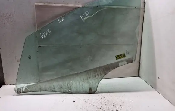 Peugeot 407 Front door window glass four-door 43R000262 DOT18AS2M504