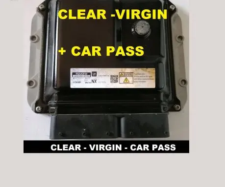 Opel Zafira B Engine control unit/module ECU 98133029 8981330290 MB2758009801