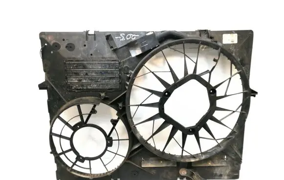 Audi Q7 4L Radiator cooling fan shroud 7L0121203G 0130706809 7L0121207E