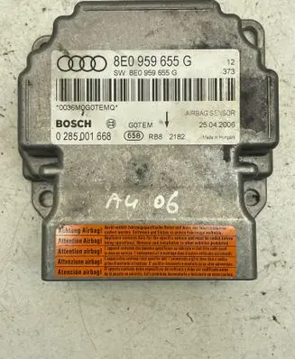 Audi A4 S4 B7 8E 8H Airbag control unit/module 8E0959655G 0285001668