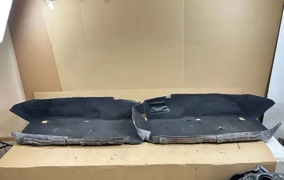 Chevrolet Corvette C6 Front floor carpet liner 