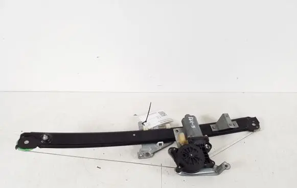 Rear window lifting mechanism without motor