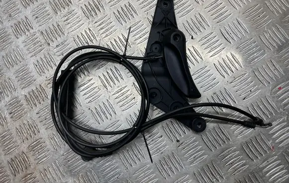 BMW 5 F10 F11 Engine bonnet (hood) release handle 9114003 7183773