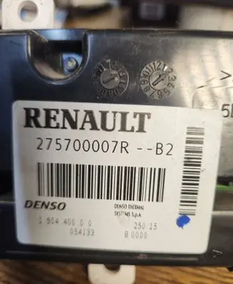 Renault Master III Climate control unit 5L7741100 275700007R