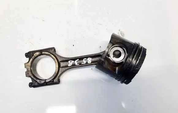 Piston with connecting rod