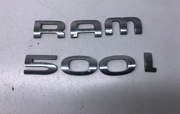 Dodge RAM Front door emblem/model letters 