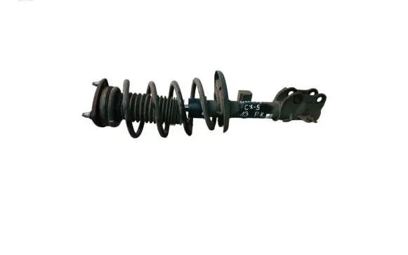 Front shock absorber with coil spring