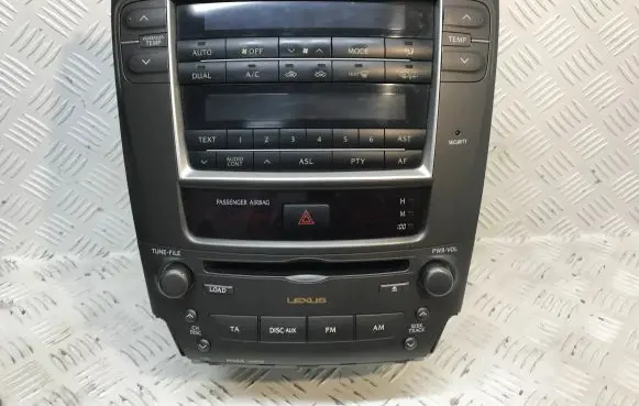 Lexus IS 220D-250-350 Radio/CD/DVD/GPS head unit 8612053370