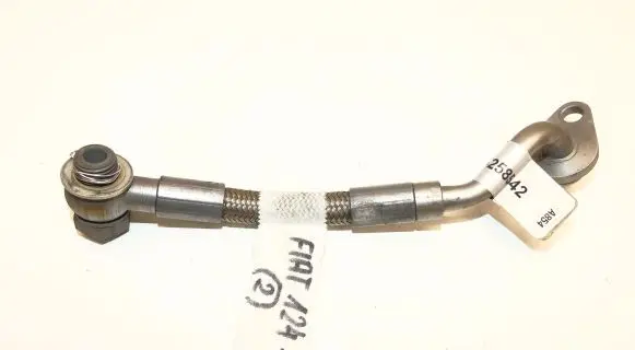 Fiat 124 Spider Turbo turbocharger oiling pipe/hose 55258542