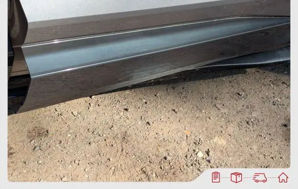 Audi Q4 Sportback e-tron Front door trim (molding) F4SPORT