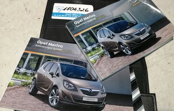 Opel Meriva B User manual 