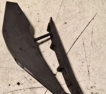 Accelerator throttle pedal