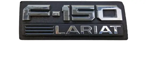 Ford F150 Fender model badge letters T1039