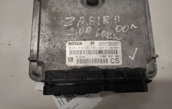 Opel Zafira A Engine control unit/module 0281010021