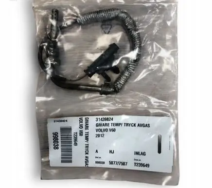 Volvo V60 Exhaust gas temperature sensor 31439824