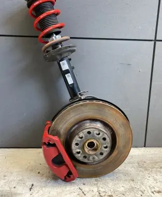 Skoda Octavia Mk3 (5E) Front wheel hub spindle knuckle 5Q0407257A 5Q0413031FP