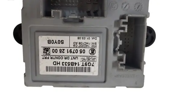 Ford Mondeo MK IV Door control unit/module 7G9T14B533 0507912800