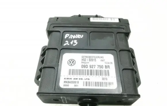 Audi Q7 4L Gearbox control unit/module 09D927750BR H52S0915 MKBA000618
