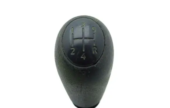 Renault Kangoo II Gear lever shifter trim leather/knob 