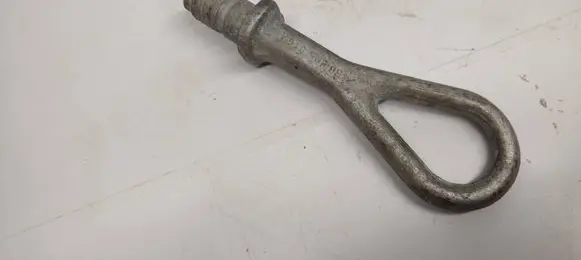 Towing hook eye