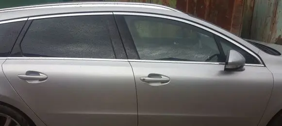 Peugeot 508 Rear door window glass AS3