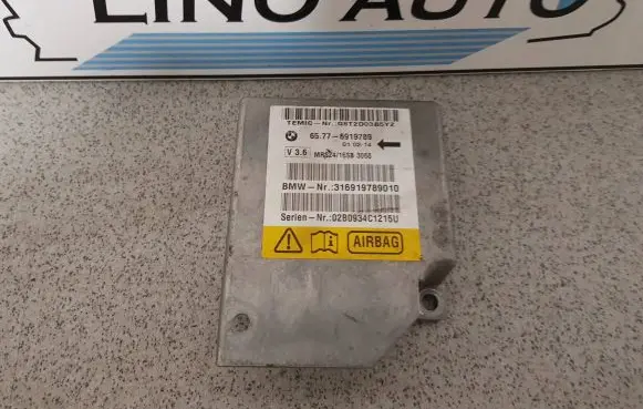 BMW 5 E39 Airbag control unit/module 6919789 G8T2D03B5YZ 316919789010
