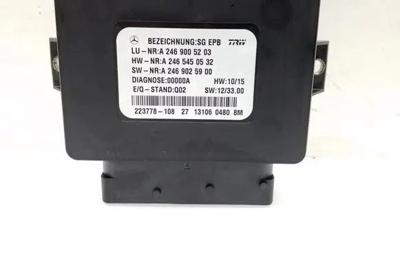 Mercedes-Benz CLA C117 X117 W117 Hand brake control module A2469005203 A2465450532 A2469025900