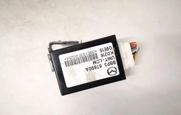 Mazda 3 II Other control units/modules bbp367890a