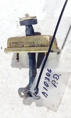 Front door check strap stopper