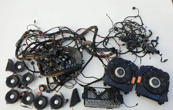 BMW 5 F10 F11 Audio system kit 9287265 9277181 2321807