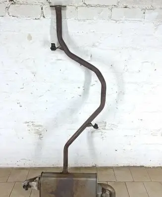 Toyota C-HR I Muffler/silencer 10T38