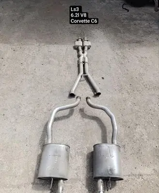 Chevrolet Corvette C6 Muffler/silencer 397348