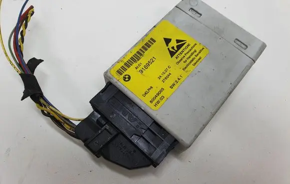 BMW 5 E60 E61 Central console control unit 9169521