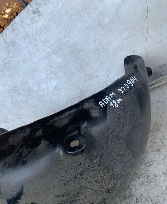 Opel Adam Rear arch fender liner splash guards