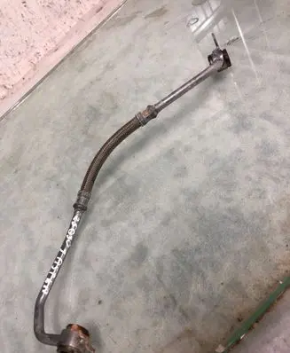 Opel Astra L Turbo turbocharger oiling pipe/hose
