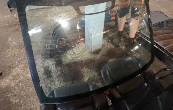 Volvo S80 Rear windscreen/windshield window 