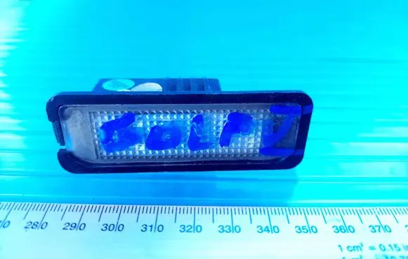 Volkswagen Golf V Number plate light 1J6943021B