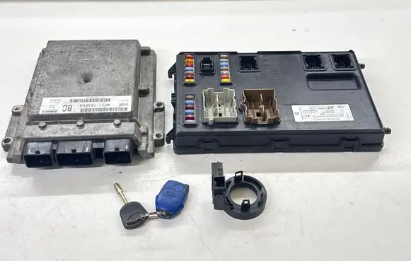 Ford Transit Engine ECU kit and lock set AC1112A650BC CC1T14A073DF 5WK50310H