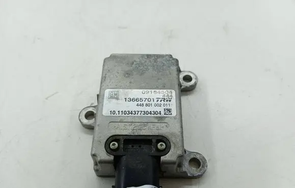 Opel Vectra C ESP acceleration yaw rate sensor 09184504 13665701