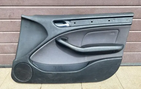 BMW 3 E46 Front door card panel trim 708672035 7120676 1746701